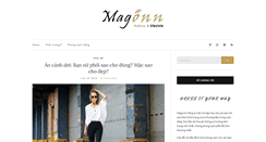 Desktop Screenshot of magonn.vn